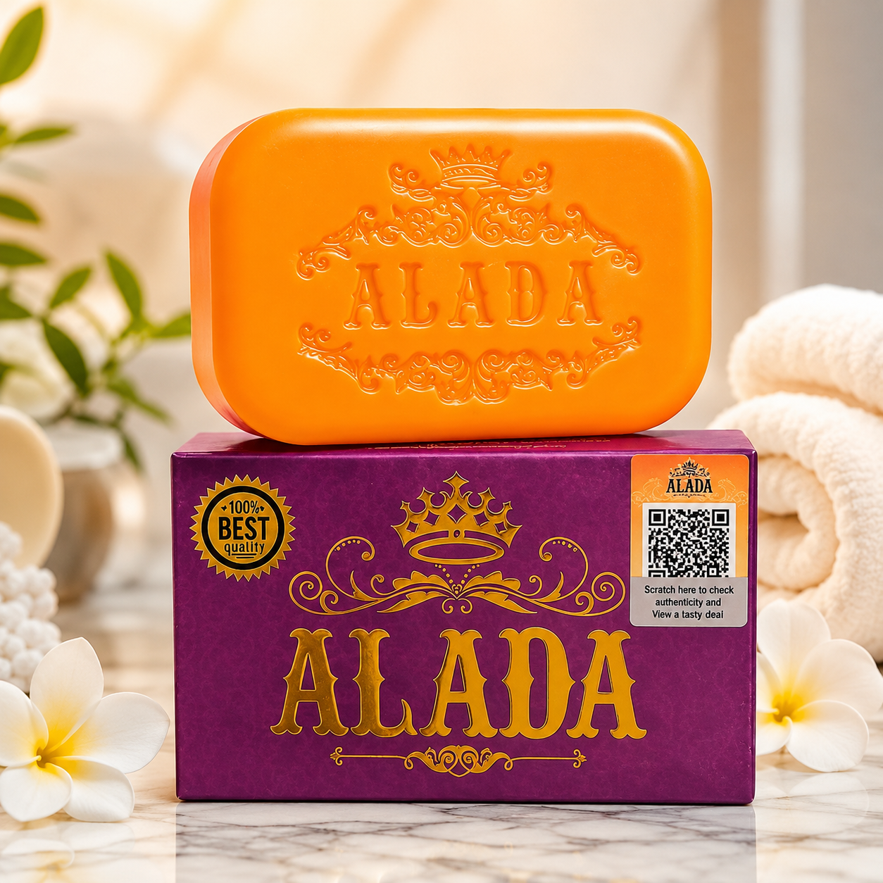 Alada 3X Whitening Soap 160g – Naturally Brightening Face & Body | Te Slvy AU